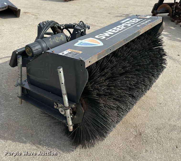 image for item OF9244 2018 Paladin Sweepster skid steer sweeper