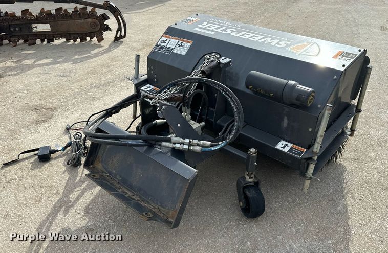 image for item OF9244 2018 Paladin Sweepster skid steer sweeper