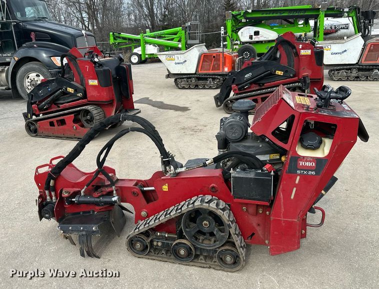 image for item OF9247 Toro STX26 stump grinder