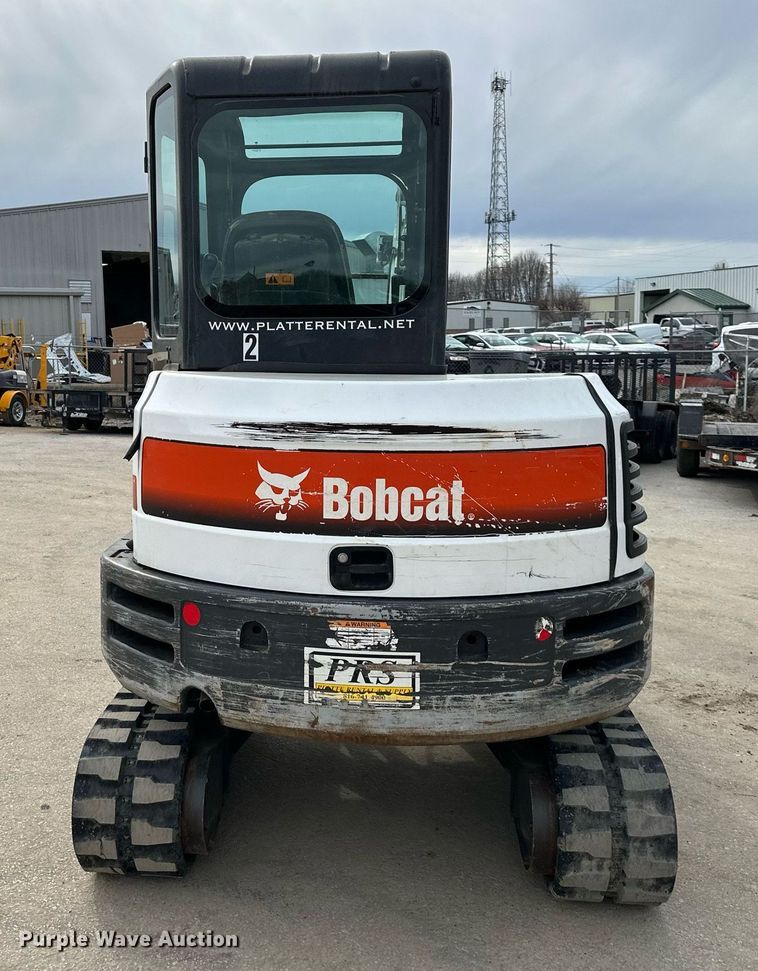 image for item OF9252 2017 Bobcat E42 mini excavator