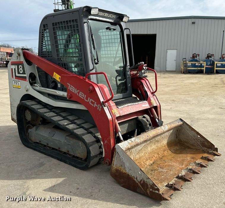 image for item OF9254 2018 Takeuchi TL8 tracked skid steer loader