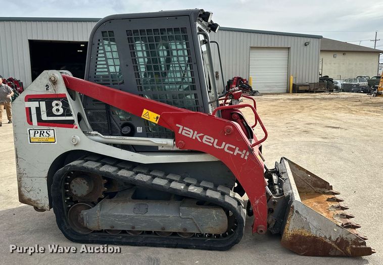 image for item OF9254 2018 Takeuchi TL8 tracked skid steer loader