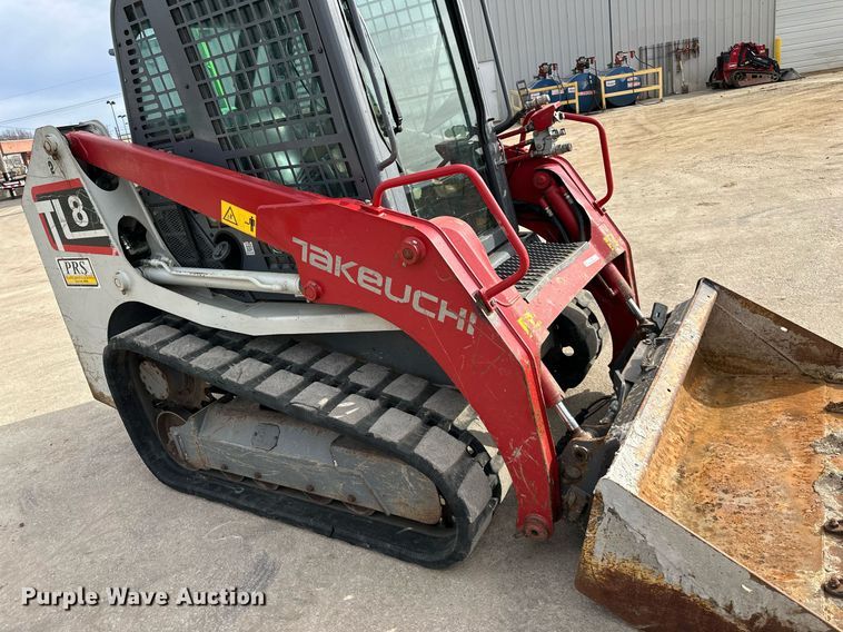 image for item OF9254 2018 Takeuchi TL8 tracked skid steer loader