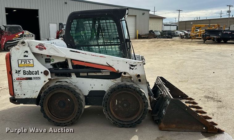 image for item OF9255 2015 Bobcat  S550 skid steer loader
