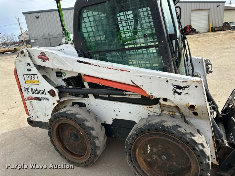 image for item OF9255 2015 Bobcat  S550 skid steer loader