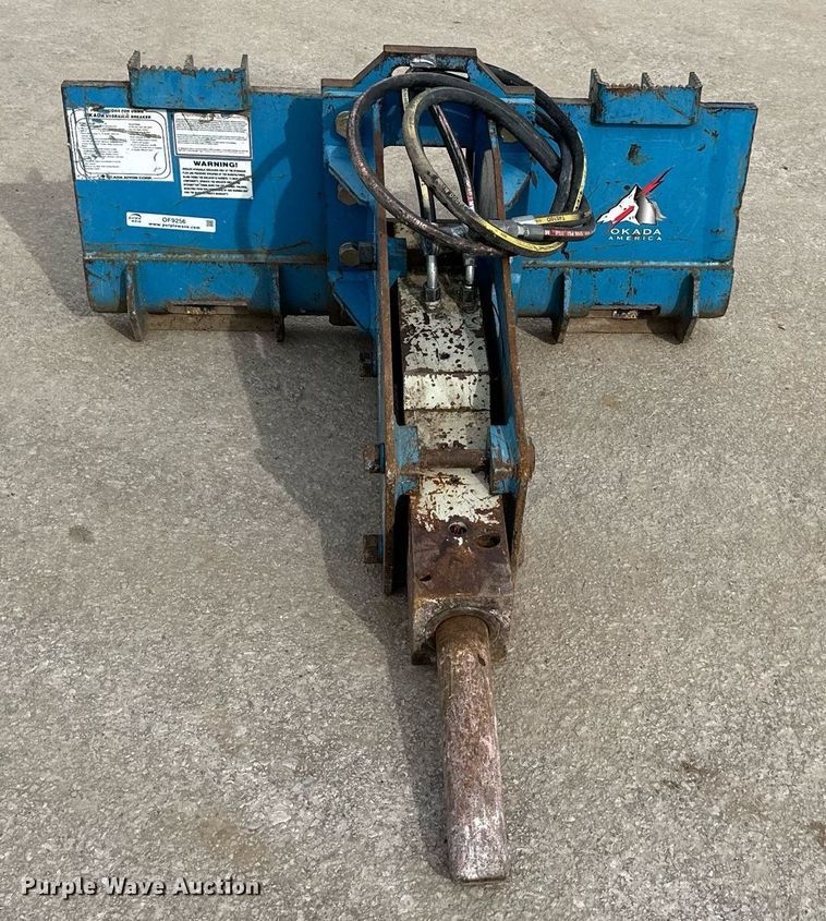 image for item OF9256 Okada America ORV550 skid steer breaker