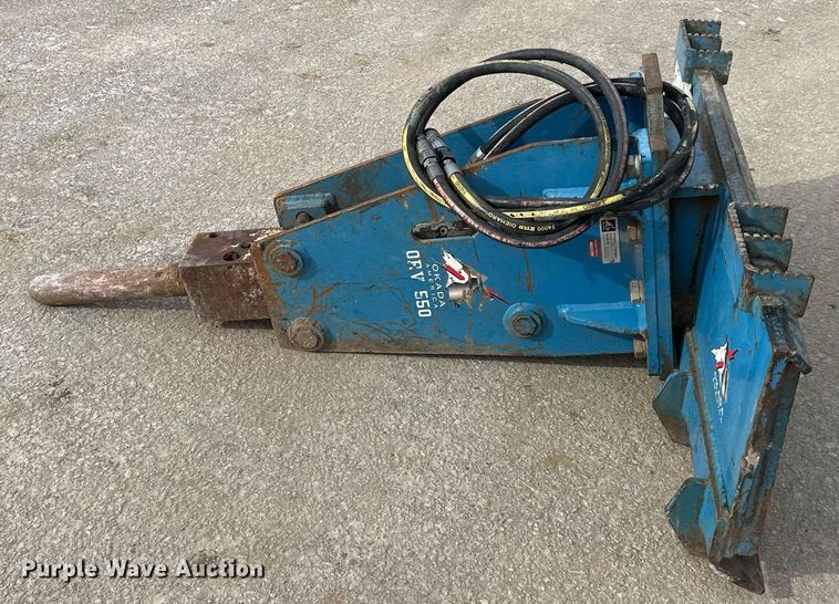 image for item OF9256 Okada America ORV550 skid steer breaker