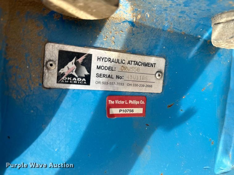 image for item OF9256 Okada America ORV550 skid steer breaker