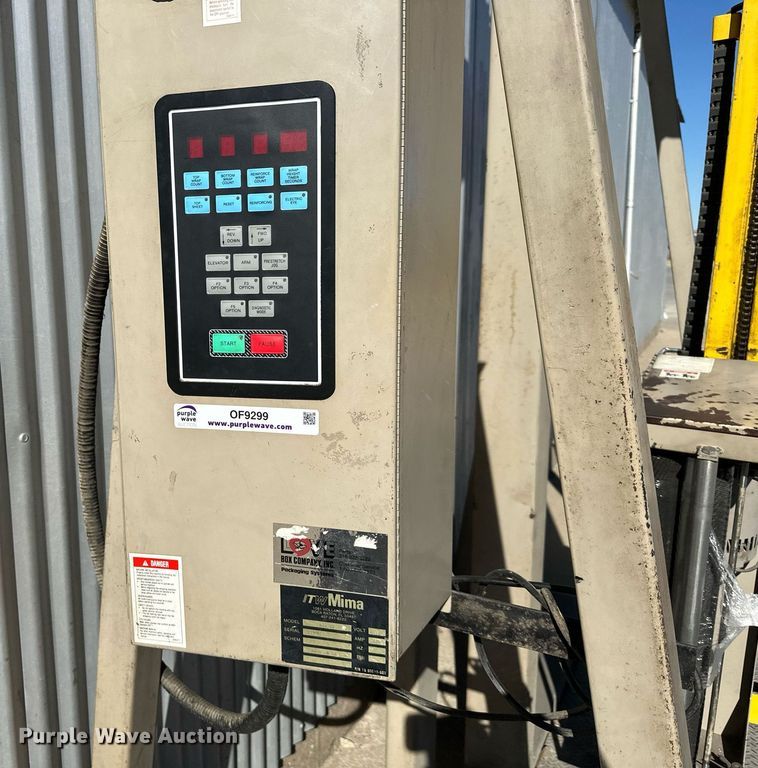 image for item OF9299 ITW Mima Cobra IV pallet wrap machine