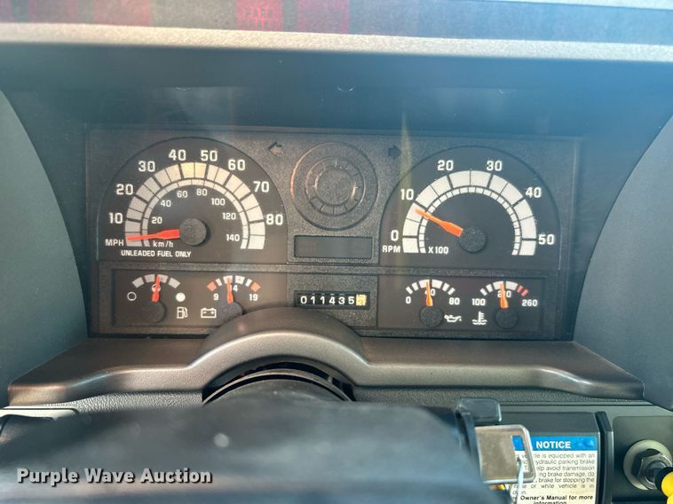 image for item OI9555 1995 GMC Top Kick mobile command center