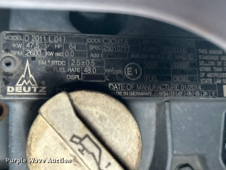 image for item OI9568 2014 Palfinger CR55 forklift