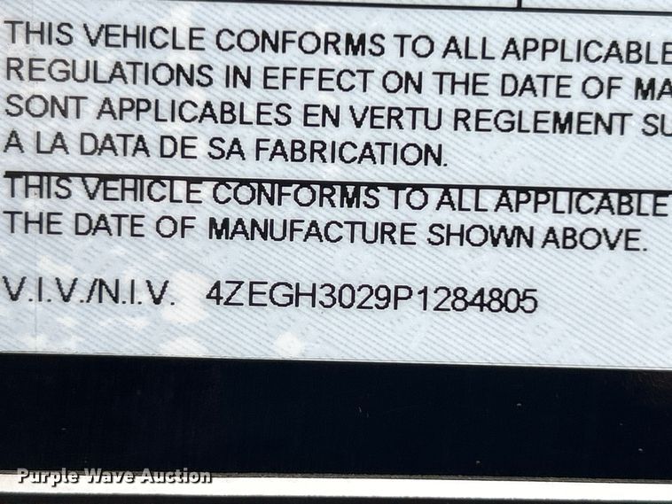 image for item OI9569 2023 Load Trail  equipment trailer