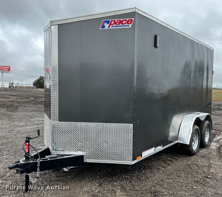 image for item OI9572 2023 Pace enclosed cargo trailer