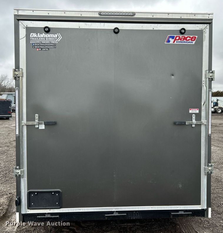 image for item OI9572 2023 Pace enclosed cargo trailer