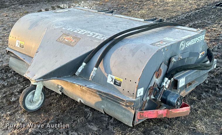 image for item OJ9391 Sweepster VRS6M-0022 skid steer sweeper