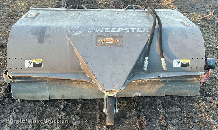 image for item OJ9391 Sweepster VRS6M-0022 skid steer sweeper