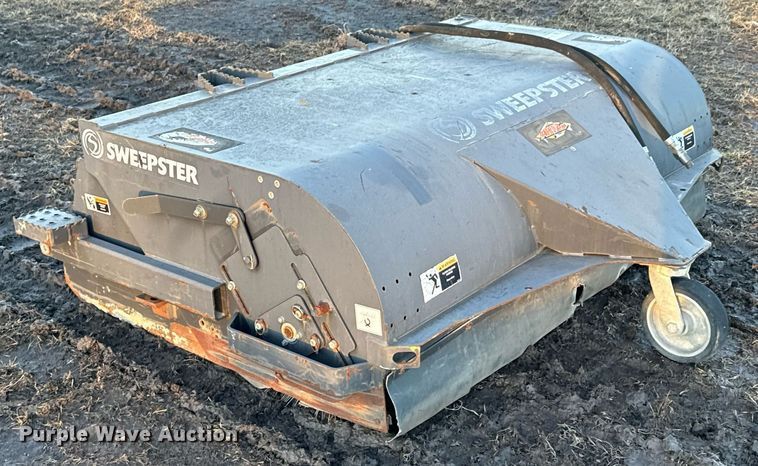 image for item OJ9391 Sweepster VRS6M-0022 skid steer sweeper