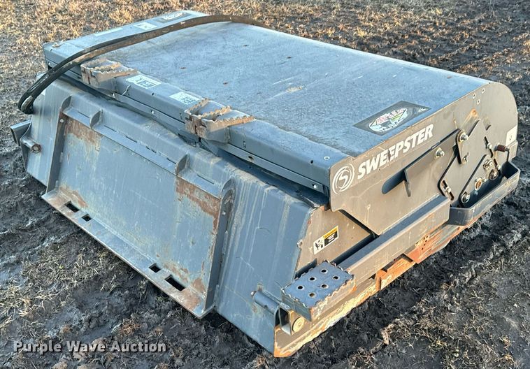 image for item OJ9391 Sweepster VRS6M-0022 skid steer sweeper