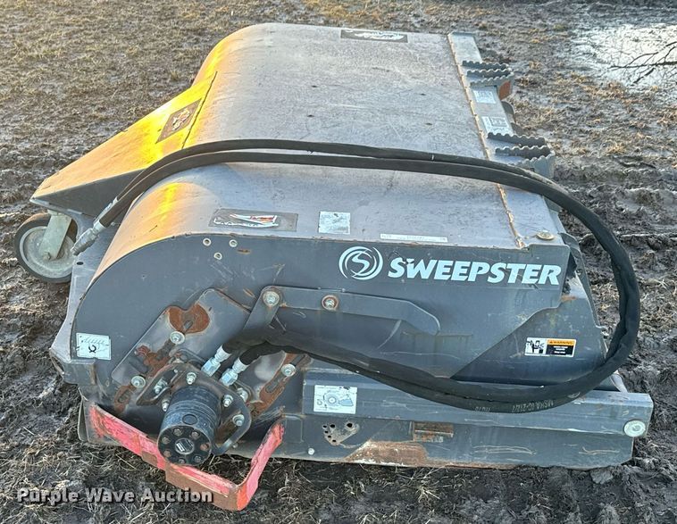 image for item OJ9391 Sweepster VRS6M-0022 skid steer sweeper