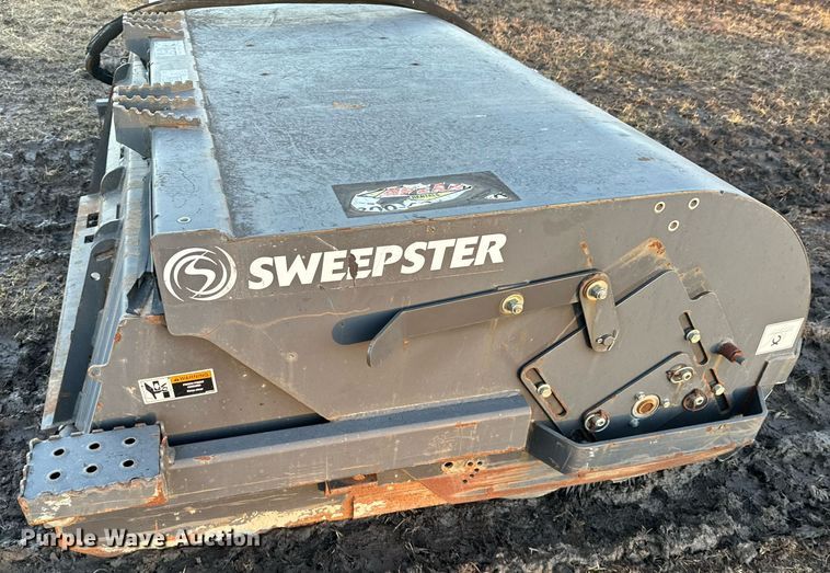 image for item OJ9391 Sweepster VRS6M-0022 skid steer sweeper