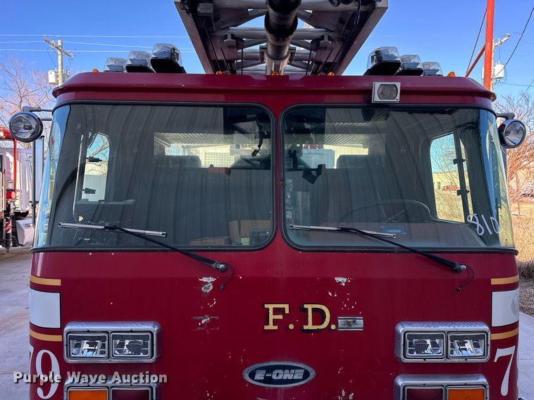 image for item OM9765 1988 Emergency One Hurricane  Ladder truck