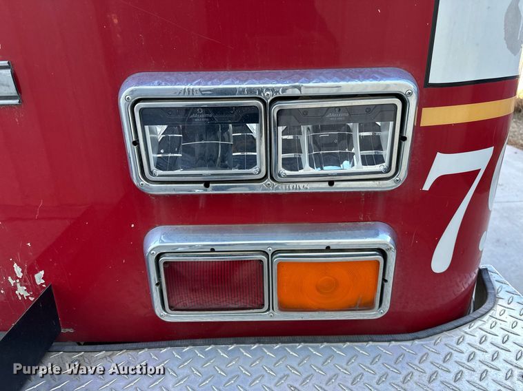 image for item OM9765 1988 Emergency One Hurricane  Ladder truck