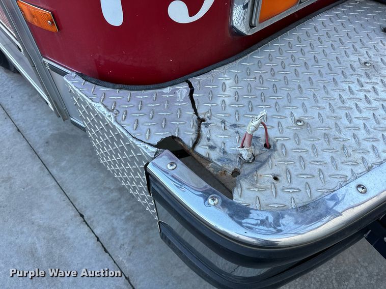 image for item OM9765 1988 Emergency One Hurricane  Ladder truck