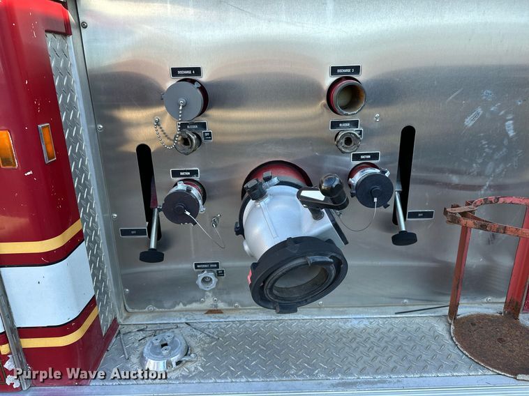 image for item OM9765 1988 Emergency One Hurricane  Ladder truck