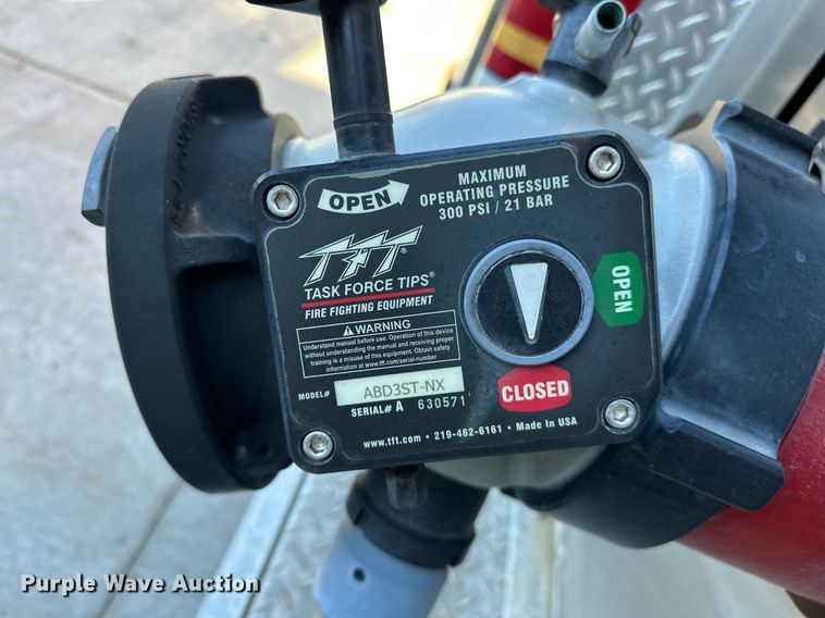 image for item OM9765 1988 Emergency One Hurricane  Ladder truck