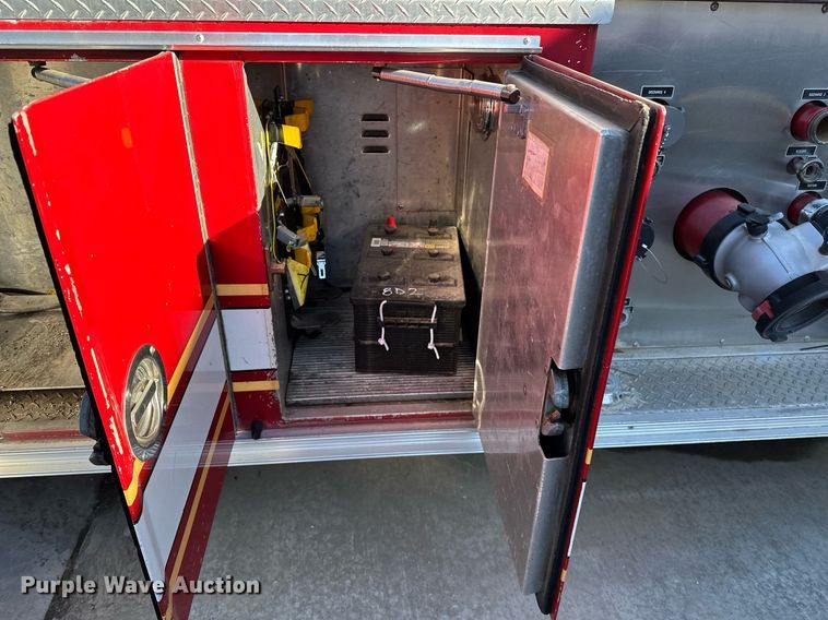 image for item OM9765 1988 Emergency One Hurricane  Ladder truck