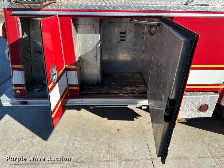 image for item OM9765 1988 Emergency One Hurricane  Ladder truck