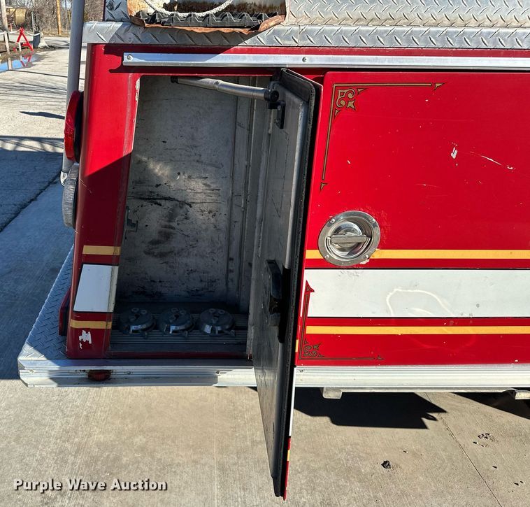 image for item OM9765 1988 Emergency One Hurricane  Ladder truck