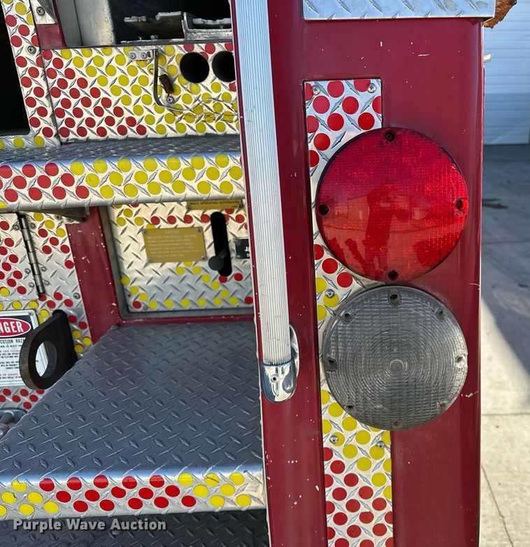 image for item OM9765 1988 Emergency One Hurricane  Ladder truck