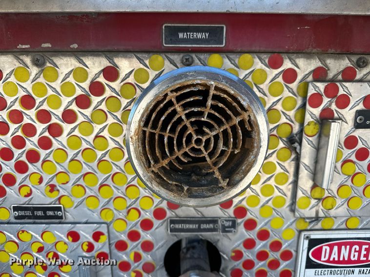 image for item OM9765 1988 Emergency One Hurricane  Ladder truck