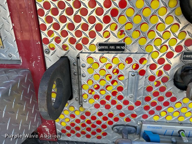 image for item OM9765 1988 Emergency One Hurricane  Ladder truck