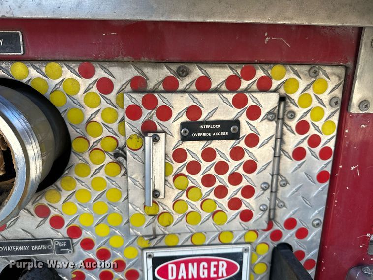 image for item OM9765 1988 Emergency One Hurricane  Ladder truck