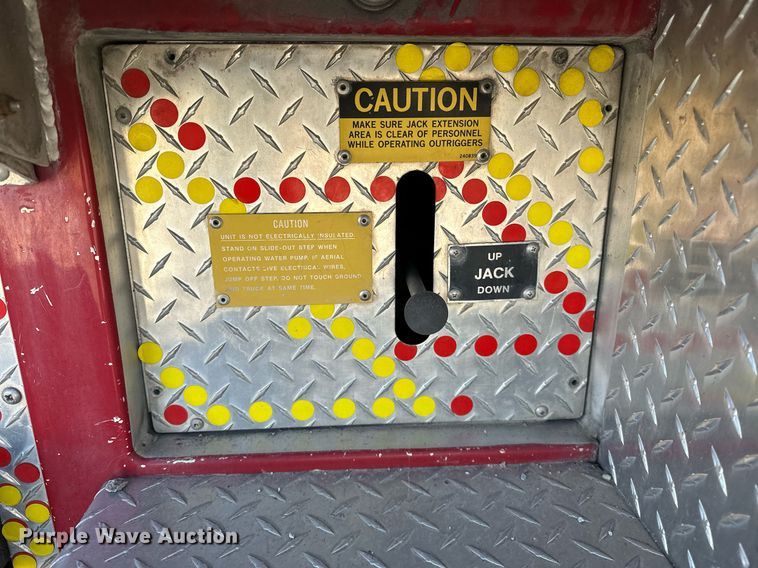 image for item OM9765 1988 Emergency One Hurricane  Ladder truck