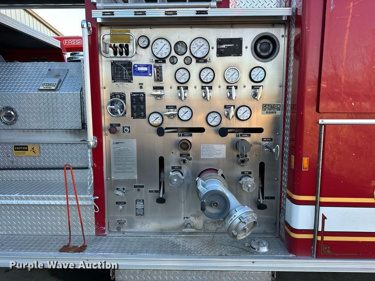 image for item OM9765 1988 Emergency One Hurricane  Ladder truck