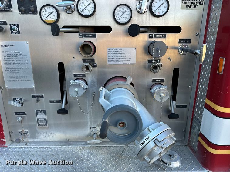 image for item OM9765 1988 Emergency One Hurricane  Ladder truck