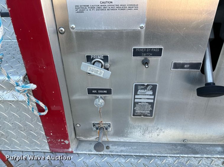 image for item OM9765 1988 Emergency One Hurricane  Ladder truck