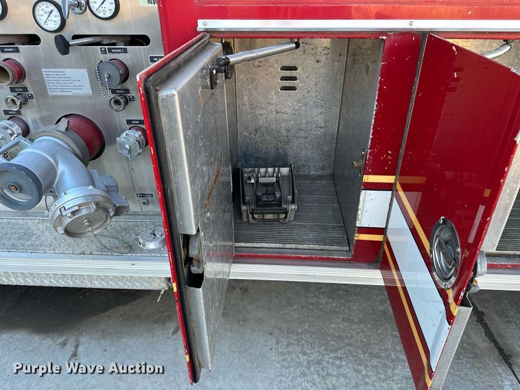 image for item OM9765 1988 Emergency One Hurricane  Ladder truck