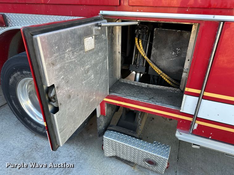 image for item OM9765 1988 Emergency One Hurricane  Ladder truck