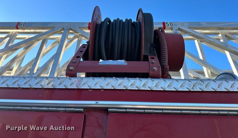image for item OM9765 1988 Emergency One Hurricane  Ladder truck