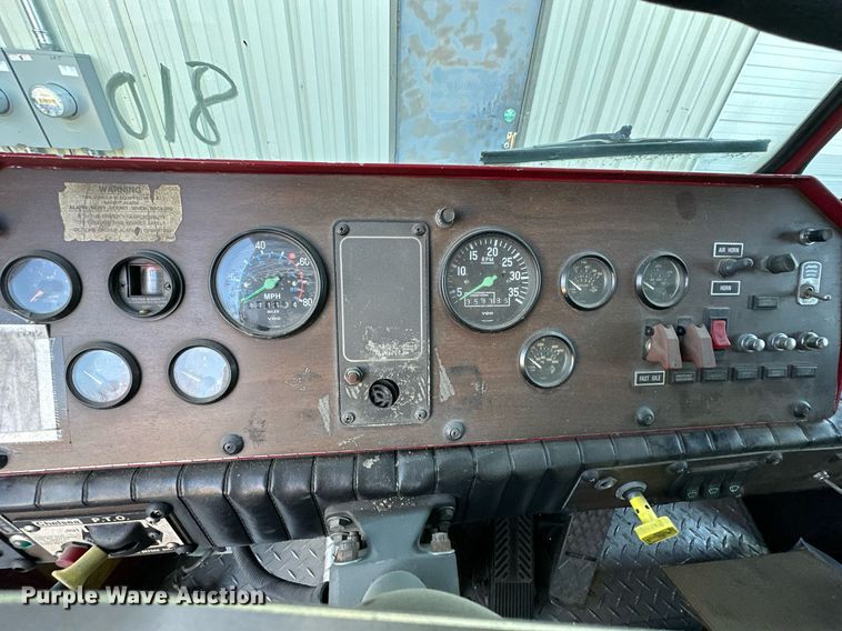 image for item OM9765 1988 Emergency One Hurricane  Ladder truck