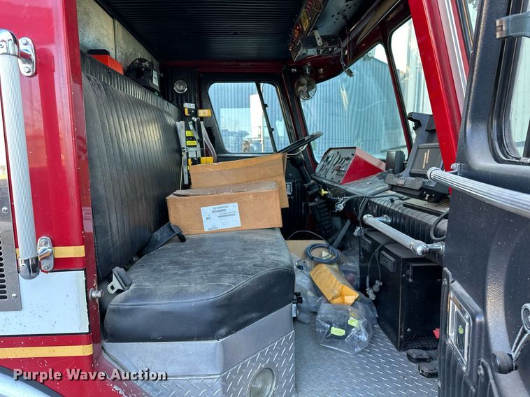 image for item OM9765 1988 Emergency One Hurricane  Ladder truck