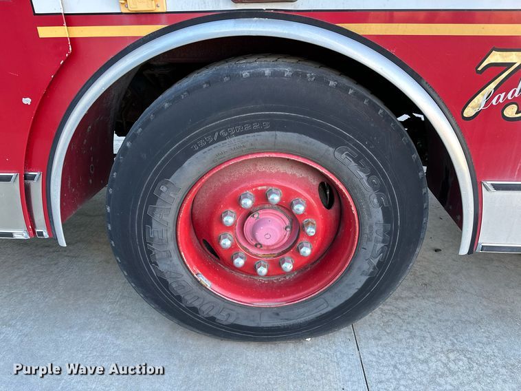 image for item OM9765 1988 Emergency One Hurricane  Ladder truck