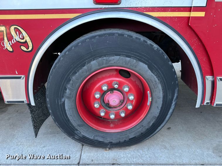 image for item OM9765 1988 Emergency One Hurricane  Ladder truck