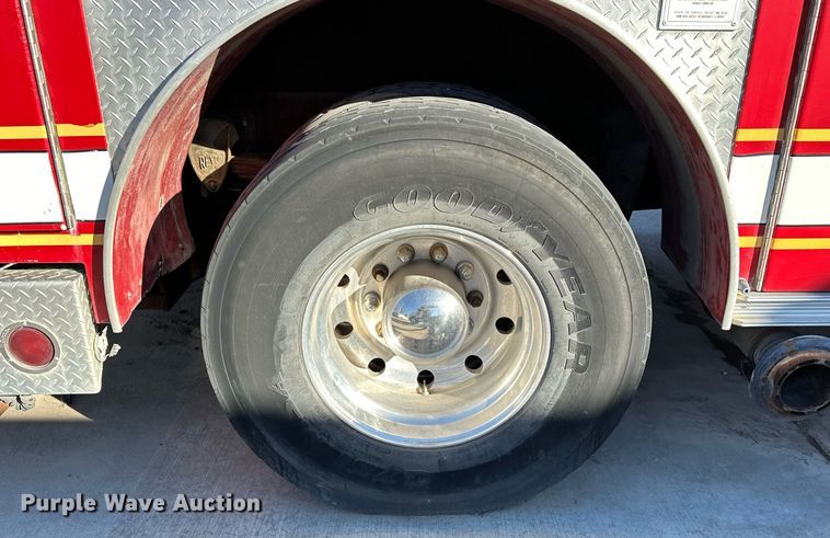 image for item OM9765 1988 Emergency One Hurricane  Ladder truck