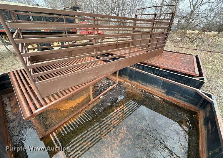 image for item OM9773 (3) barrel racks 