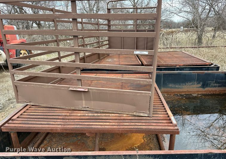 image for item OM9773 (3) barrel racks 